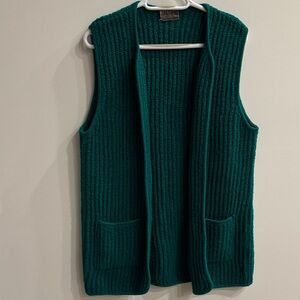 Green Sweater Vest